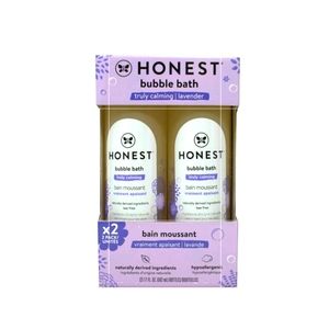 The Honest Company Bubble Bath, Truly Calming Lavender, 17.0 fl oz, 2 Pack